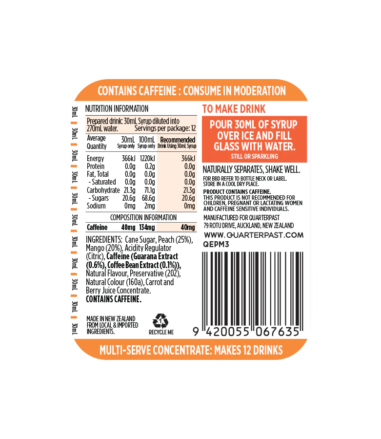 GOLD ENERGY Concentrate Tropical 360mL