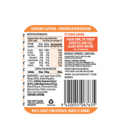 GOLD ENERGY Concentrate Tropical 360mL